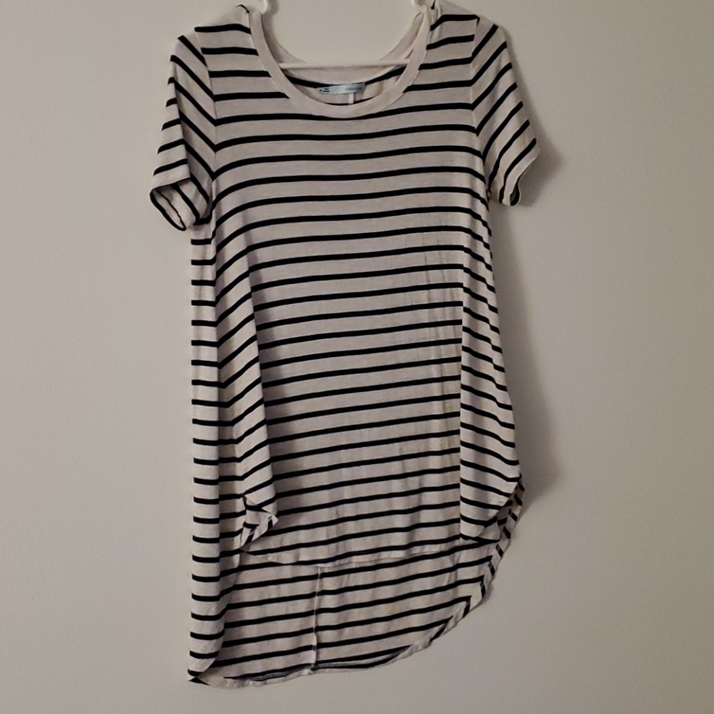 Longer Striped Tee